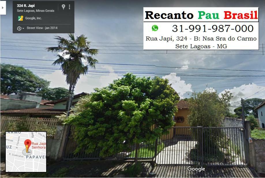 Recanto Pau Brasil Sete Lagoas Bagian luar foto
